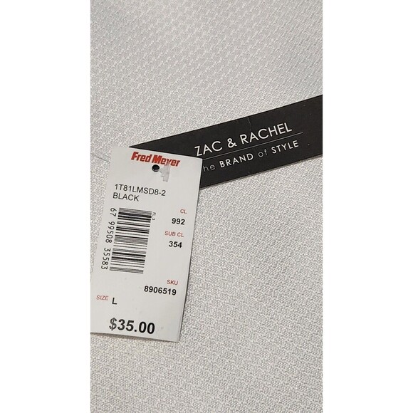 Zac And Rachel sleeveless Top with layers For Women Size Large Black Color B1 - Picture 9 of 12